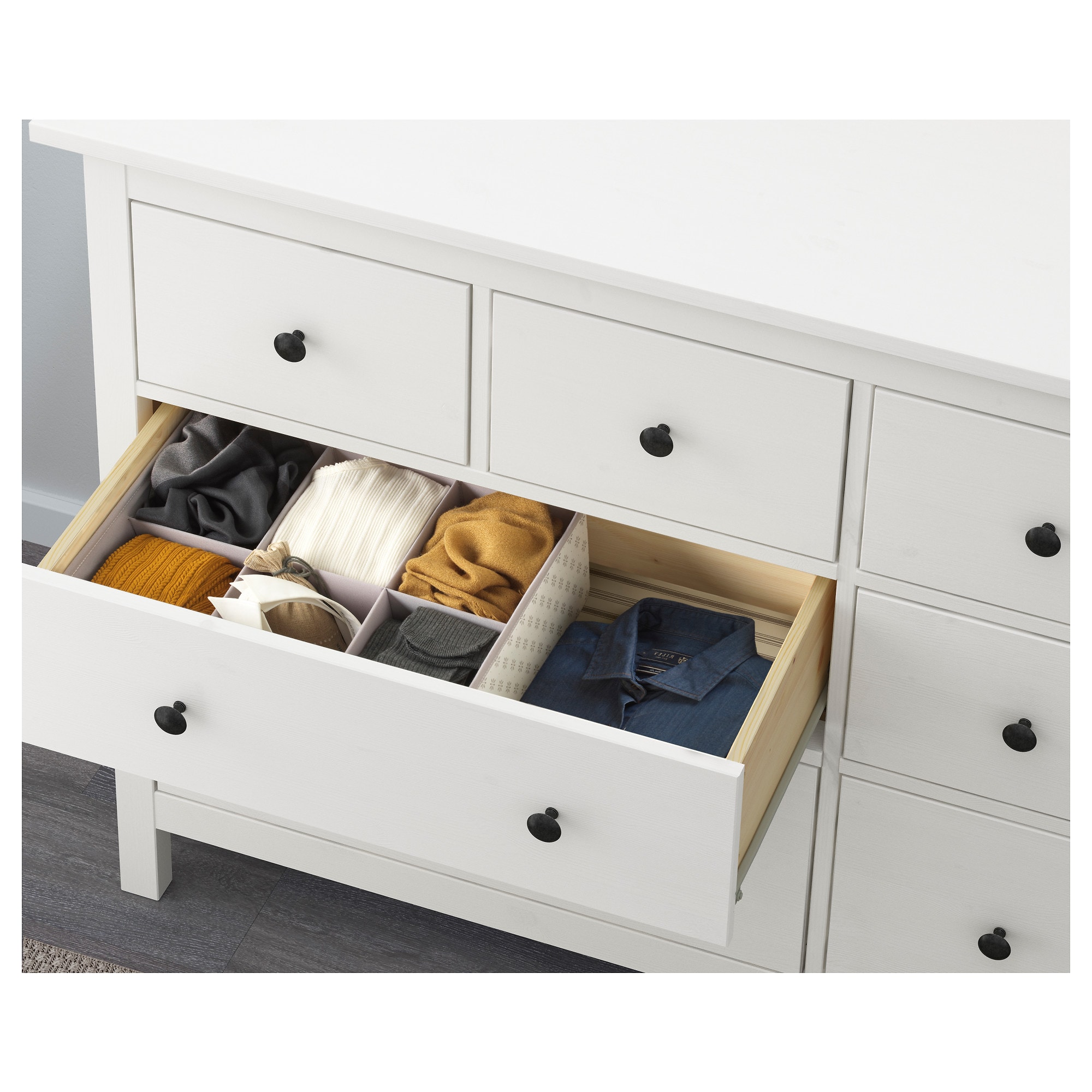 Комод hemnes 8 ящиков