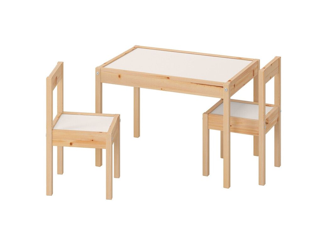 Детский стол и стульчик деревянный икеа