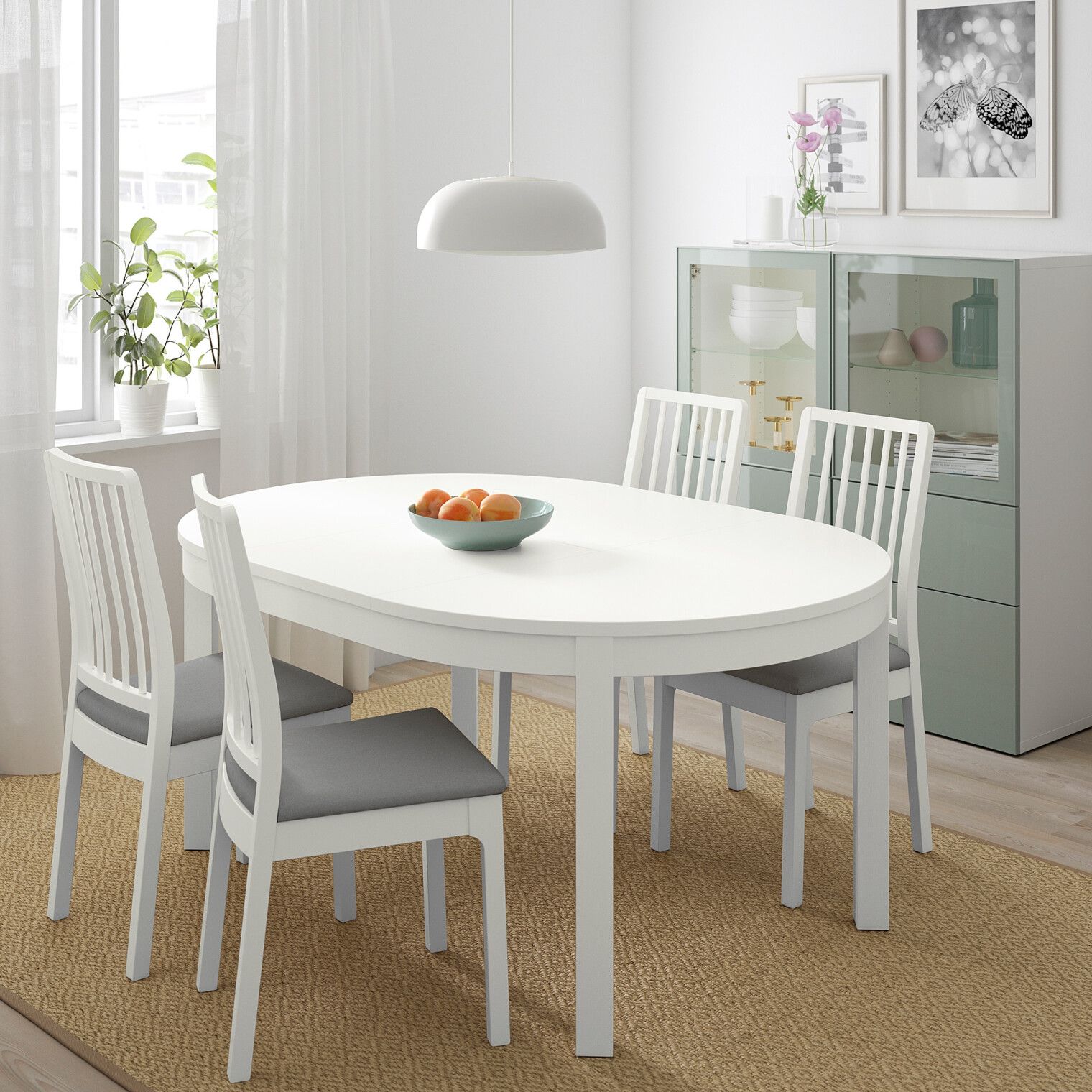столы кухонные раздвижные овальные белые