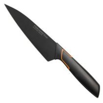 Кухонний ніж Fiskars Edge 15 см | Чорний / Помаранчевий