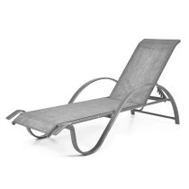 Шезлонг HECHT SOFIA LOUNGER | Темно-серый