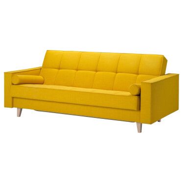 Askesta аскеста 3 местный диван кровать шифтебу желтый