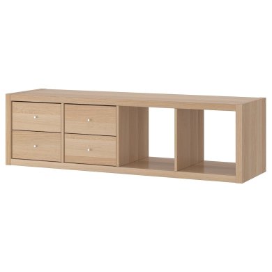 IKEA Стелаж KALLAX Дуб (ИКЕА KALLAX) 79197584