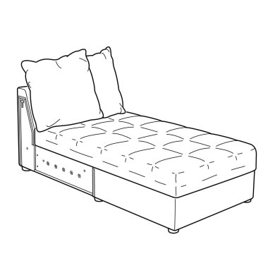 IKEA Каркас козетки GRONLID (ИКЕА ГРОНЛИД) 60351858