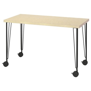 IKEA Письмовий стіл MITTCIRKEL/KRILLE Чорний (ИКЕА МИТЦИРКЕЛЬ/КРИЛЛЕ) 59510033