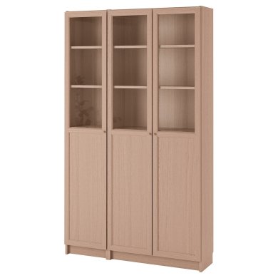 IKEA Витрина BILLY / OXBERG (ИКЕА БИЛЛИ/ОКСБЕРГ) 39281787