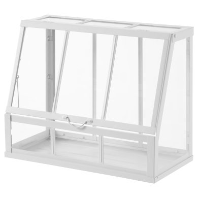 IKEA Мини парник теплица AKERBAR 45х22х35 см Белый (ИКЕА АКЕРБАР) 30537170