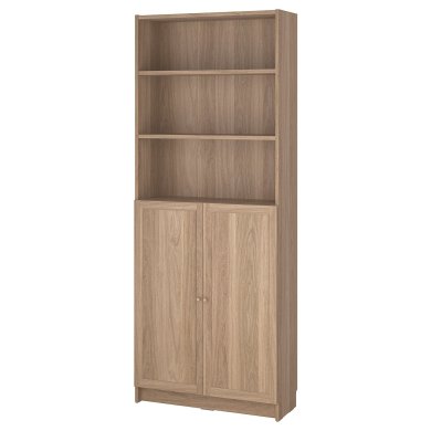 IKEA Стеллаж BILLY/OXBERG Дуб (ИКЕА БИЛЛИ/ОКСБЕРГ) 09483367