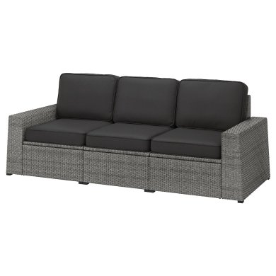 IKEA Садовый диван SOLLERON Серый (ИКЕА SOLLERÖN) 09326344